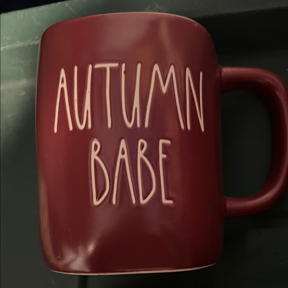 Rae Dunn Autumn and Halloween Mug Set - Red and Orange - Picture 5 of 5